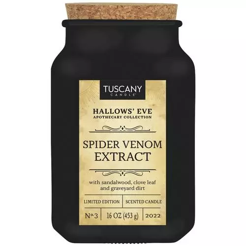 Tuscany Candle™ Dry Bones & Beetles Poison Bottle Jar Candle - 16 Oz | Handmade Decorative Accent for Home 1 Tuscany Candle™ Dry Bones & Beetles Poison Bottle Jar Candle - 16 Oz | Handmade Decorative Accent for Home