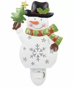 Tuscany Candle™ Snowman Outlet Wax Warmer - Festive Holiday Home Decor