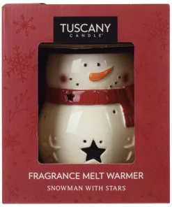 Tuscany Candle™ Traditional Snowman Wax Warmer - Festive Home Decor -Tuscany Shop 2881363 FV2