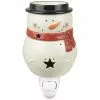 Tuscany Candle™ Traditional Snowman Wax Warmer - Holiday Decorative Accent