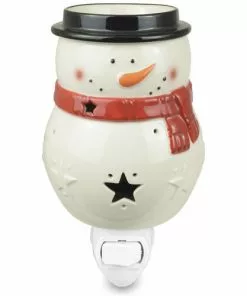 Tuscany Candle™ Traditional Snowman Wax Warmer - Holiday Decorative Accent