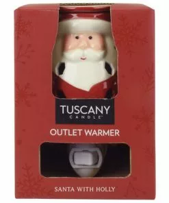 Tuscany Candle™ Traditional Santa Outlet Wax Warmer - Holiday Decorative Accent for Home -Tuscany Shop 2881366 FV2