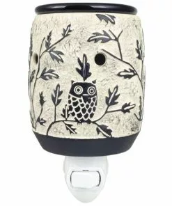 Tuscany Candle™ Owl Outlet Wax Warmer - Elegant Decorative Accent for Home & Office