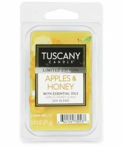 Tuscany Candle™ Apples & Honey Wax Melts - 6 Pack | Long-Lasting Scented Wax Melts for Home Fragrance