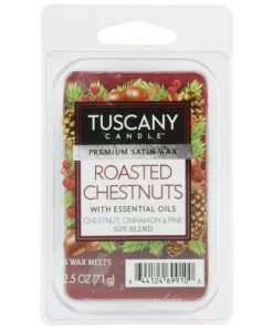 Tuscany Candle™ Roasted Chestnuts Wax Melt - 6 Pack | Long-Lasting Home Fragrance | Decorative Accents