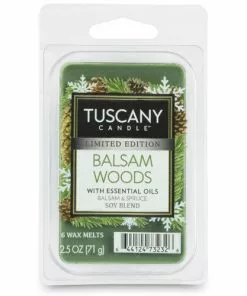 Tuscany Candle™ Balsam Woods Wax Melt - 6 Pack | Long-Lasting, Aromatic Home Fragrance