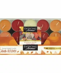 Tuscany Candle Enticing Aromas™ Fall Tea Light Candle - 15 Pack | Decorative Accents for Home