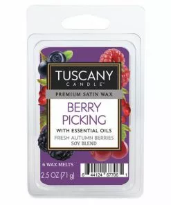 Tuscany Candle™ Berry Picking Wax Melt - 6 Pack | Home Fragrance Wax Melts for a Cozy Ambiance