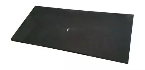 Tuscany® 49"W X 22"D Absolute Black Granite Vanity Top With Vessel Cutout - Premium Bathroom Upgrade 1 Tuscany® 49"W X 22"D Absolute Black Granite Vanity Top With Vessel Cutout - Premium Bathroom Upgrade