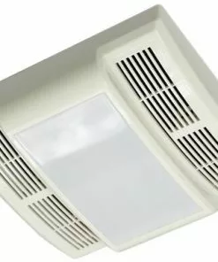 Tuscany 110 CFM Ceiling Exhaust Bath Fan with Light – Energy-Efficient & Quiet Bathroom Ventilation