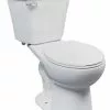 Tuscany® Erie 2-Piece White Tall Round Toilet - Efficient & Stylish Bathroom Solution