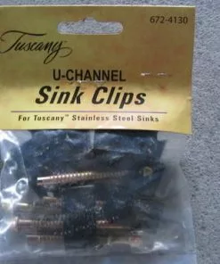 Tuscany® Top-Mount Kitchen Sink Clips - Secure and Durable Sink Installation