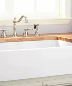 Tuscany® Farmhouse/Apron Front 36" White Fireclay Single Bowl Kitchen Sink | Durable & Stylish Sink 5 Tuscany® Farmhouse/Apron Front 36" White Fireclay Single Bowl Kitchen Sink | Durable & Stylish Sink -Tuscany Shop 6721115 LIVE