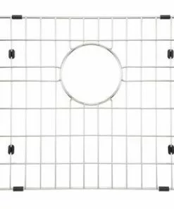 Tuscany™ Acadian Farmhouse 33" Apron Front Stainless Steel Double Bowl Kitchen Sink -Tuscany Shop 6724136 Rack