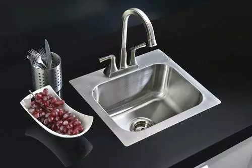 Tuscany® Morey 19" Stainless Steel All-in-One Dual Mount Bar/Prep Sink 3 Tuscany® Morey 19" Stainless Steel All-in-One Dual Mount Bar/Prep Sink - Image 3
