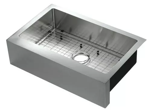Tuscany® Farmhouse/Apron Front 31" Stainless Steel Single Bowl Kitchen Sink 1 Tuscany® Farmhouse/Apron Front 31" Stainless Steel Single Bowl Kitchen Sink