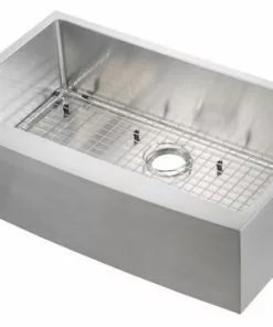 Tuscany® Farmhouse/Apron Front 36" Stainless Steel Single Bowl Kitchen Sink – Durable & Stylish