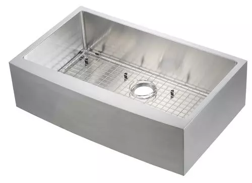 Tuscany® Farmhouse/Apron Front 36" Stainless Steel Single Bowl Kitchen Sink – Durable & Stylish 1 Tuscany® Farmhouse/Apron Front 36" Stainless Steel Single Bowl Kitchen Sink – Durable & Stylish