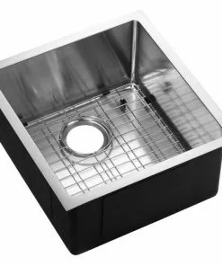 Tuscany® Undermount 17" Stainless Steel Single Bowl Bar/Prep Sink - Durable & Stylish