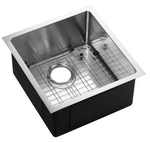 Tuscany® Undermount 17" Stainless Steel Single Bowl Bar/Prep Sink - Durable & Stylish 1 Tuscany® Undermount 17" Stainless Steel Single Bowl Bar/Prep Sink - Durable & Stylish