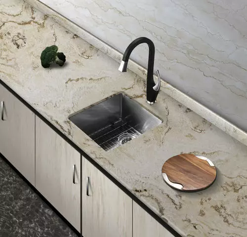 Tuscany® Undermount 17" Stainless Steel Single Bowl Bar/Prep Sink - Durable & Stylish 4 Tuscany® Undermount 17" Stainless Steel Single Bowl Bar/Prep Sink - Durable & Stylish - Image 4