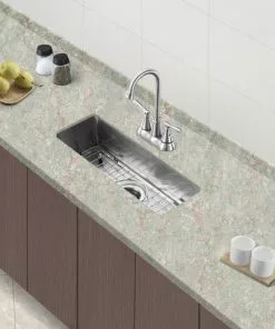 Tuscany® 23" Undermount Stainless Steel Single Bowl Bar/Prep Sink - Durable & Stylish -Tuscany Shop 6724191 scene 01