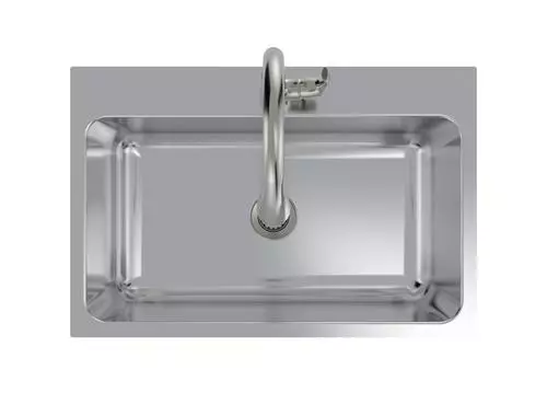 Tuscany® Northville 33" Stainless Steel Single Bowl Kitchen Sink | All-in-One Dual Mount Design 3 Tuscany® Northville 33" Stainless Steel Single Bowl Kitchen Sink | All-in-One Dual Mount Design - Image 3