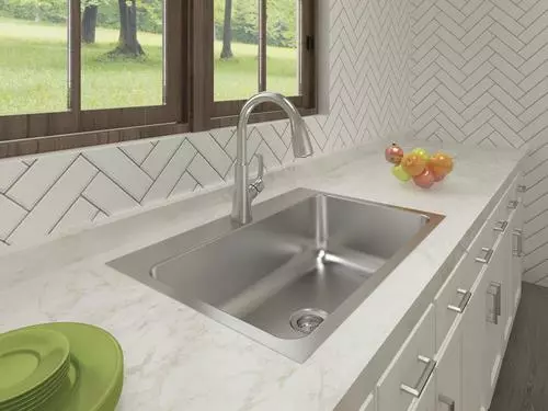 Tuscany® Northville 33" Stainless Steel Single Bowl Kitchen Sink | All-in-One Dual Mount Design 6 Tuscany® Northville 33" Stainless Steel Single Bowl Kitchen Sink | All-in-One Dual Mount Design - Image 6