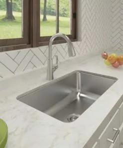 Tuscany® Northville 33" Stainless Steel Single Bowl Kitchen Sink | All-in-One Dual Mount Design 20 Tuscany® Northville 33" Stainless Steel Single Bowl Kitchen Sink | All-in-One Dual Mount Design -Tuscany Shop 6724323 UM SC LS