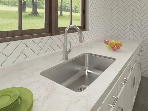 Tuscany® Northville 33" Stainless Steel Single Bowl Kitchen Sink | All-in-One Dual Mount Design 9 Tuscany® Northville 33" Stainless Steel Single Bowl Kitchen Sink | All-in-One Dual Mount Design - Image 9