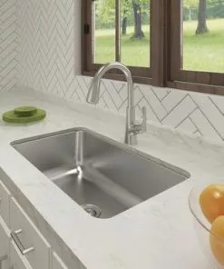 Tuscany® Northville 33" Stainless Steel Single Bowl Kitchen Sink | All-in-One Dual Mount Design 22 Tuscany® Northville 33" Stainless Steel Single Bowl Kitchen Sink | All-in-One Dual Mount Design -Tuscany Shop 6724323 UM SC RS