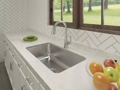 Tuscany® Northville 33" Stainless Steel Single Bowl Kitchen Sink | All-in-One Dual Mount Design 11 Tuscany® Northville 33" Stainless Steel Single Bowl Kitchen Sink | All-in-One Dual Mount Design - Image 11