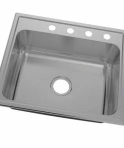 Tuscany® Baytown Drop-In 25" Stainless Steel 4-Hole Single Bowl Kitchen Sink 11 Tuscany® Baytown Drop-In 25" Stainless Steel 4-Hole Single Bowl Kitchen Sink -Tuscany Shop 6724336 TM SRS
