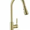 Tuscany® Viola® One-Handle Matte Gold Kitchen Faucet - Modern & Elegant