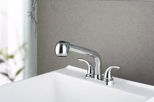 Tuscany® Finley™ Polished Chrome Two-Handle Laundry/Utility Sink Faucet - Durable & Stylish 9 Tuscany® Finley™ Polished Chrome Two-Handle Laundry/Utility Sink Faucet - Durable & Stylish - Image 9