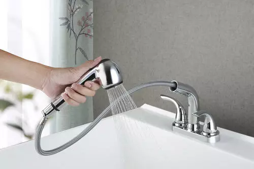 Tuscany® Finley™ Polished Chrome Two-Handle Laundry/Utility Sink Faucet - Durable & Stylish 6 Tuscany® Finley™ Polished Chrome Two-Handle Laundry/Utility Sink Faucet - Durable & Stylish - Image 6