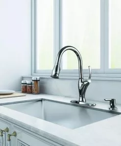 Tuscany® Jensen™ One-Handle Pull-Down Polished Chrome Kitchen Faucet - Modern & Durable 11 Tuscany® Jensen™ One-Handle Pull-Down Polished Chrome Kitchen Faucet - Modern & Durable -Tuscany Shop 6736056 SC RS 300PPI