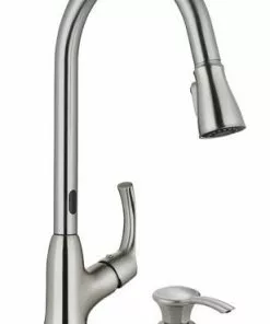 Tuscany® Altamont Touchless One-Handle Pull-Down Stainless Steel Kitchen Faucet | Modern Design, Durable Finish