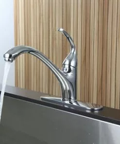 Tuscany® Baden™ One-Handle Polished Chrome Kitchen Faucet - Stylish & Durable 11 Tuscany® Baden™ One-Handle Polished Chrome Kitchen Faucet - Stylish & Durable -Tuscany Shop 6736082 Scene 02