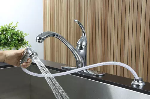 Tuscany® Baden™ One-Handle Polished Chrome Kitchen Faucet - Stylish & Durable 5 Tuscany® Baden™ One-Handle Polished Chrome Kitchen Faucet - Stylish & Durable - Image 5