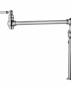 Tuscany® Winterset Two-Handle Polished Chrome Pot Filler Faucet - Premium Kitchen Faucet -Tuscany Shop 6736086 Right