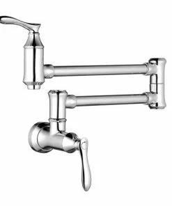 Tuscany® Marianna™ Polished Chrome Wall-Mount Cold Water Pot Filler Faucet for Kitchen