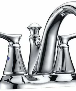 Tuscany® Marianna Two-Handle 4" Centerset Polished Chrome Bathroom Faucet