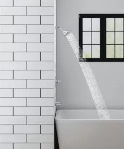 Tuscany Marianna One-Handle 5-Spray Polished Chrome Bathtub Shower Faucet - Elegant and Durable -Tuscany Shop 6736110 IU LS