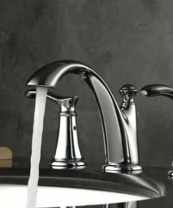 Tuscany® Marianna™ Two-Handle 8" Widespread Polished Chrome Bathroom Faucet -Tuscany Shop 6736123 IU RS