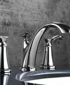Tuscany® Marianna™ Two-Handle 8" Widespread Polished Chrome Bathroom Faucet -Tuscany Shop 6736123 SC LS