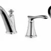Tuscany® Marianna™ Polished Chrome Roman Bathtub Faucet with Handheld Shower