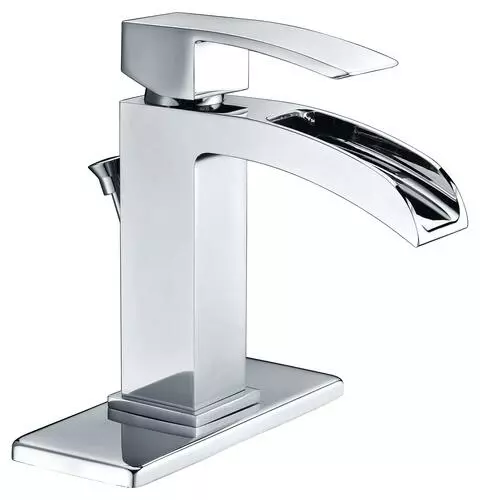 Tuscany® Free Fall One-Handle 4" Centerset Polished Chrome Bathroom Faucet - Elegant & Durable 1 Tuscany® Free Fall One-Handle 4" Centerset Polished Chrome Bathroom Faucet - Elegant & Durable