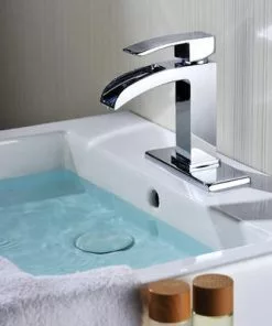 Tuscany® Free Fall One-Handle 4" Centerset Polished Chrome Bathroom Faucet - Elegant & Durable 8 Tuscany® Free Fall One-Handle 4" Centerset Polished Chrome Bathroom Faucet - Elegant & Durable -Tuscany Shop 6736170 Scene 01