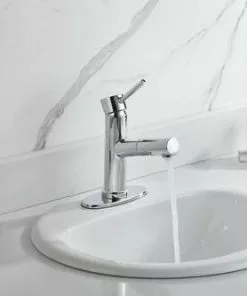 Tuscany® Forden Polished Chrome One Handle Pull-Out Bathroom Faucet - Modern Elegance for Your Bathroom 30 Tuscany® Forden Polished Chrome One Handle Pull-Out Bathroom Faucet - Modern Elegance for Your Bathroom -Tuscany Shop 6736174 DP AP LS